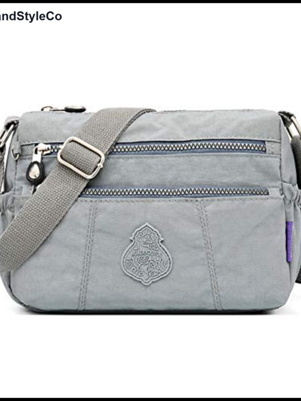 Waterproof Nylon Crossbody Shoulder Bag Women Lightweight Travel Work Purse